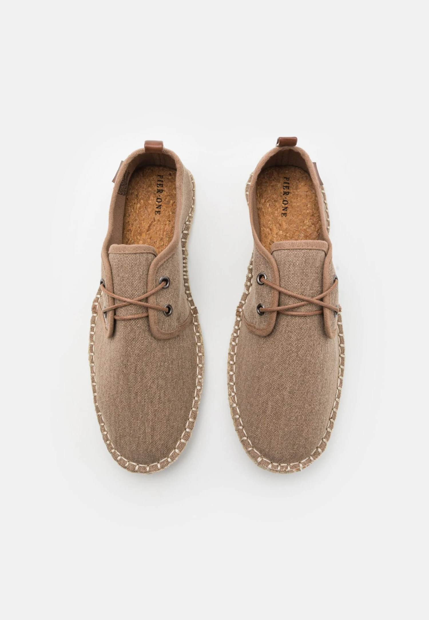 Pier One Sportieve Veterschoenen - Beige 4 Pier One Sportieve Veterschoenen - Beige - Afbeelding 4