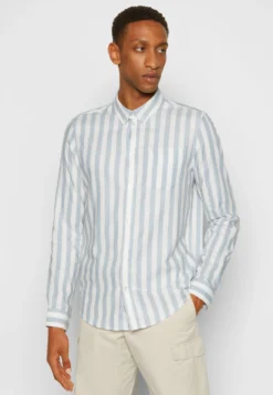 Pier One Overhemd -Light Blue/White -Pier One Verkoop 075f679a0b834f3bab17c655dc435bee scaled