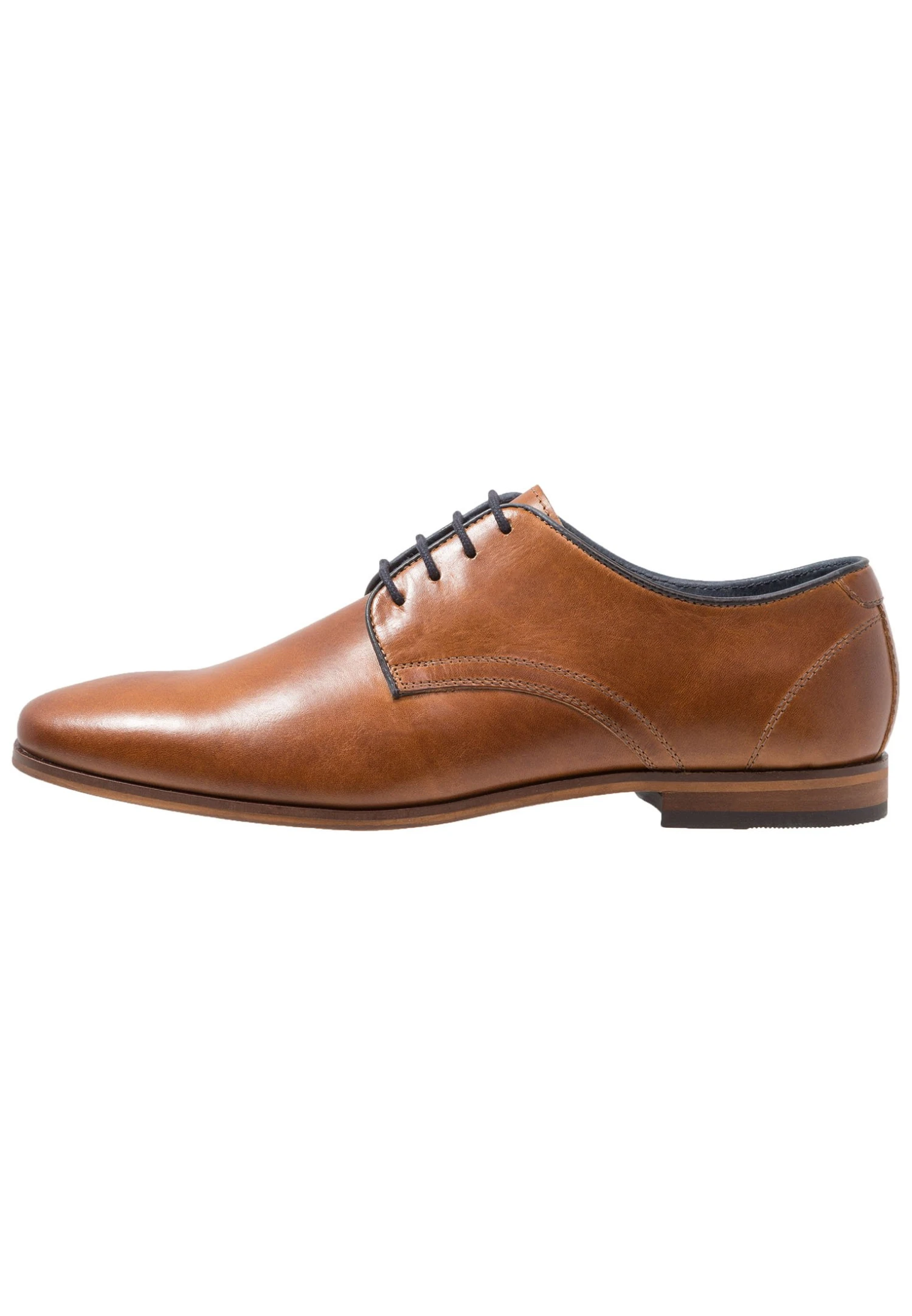 Pier One Leather - Veterschoenen - Cognac 1 Pier One Leather - Veterschoenen - Cognac
