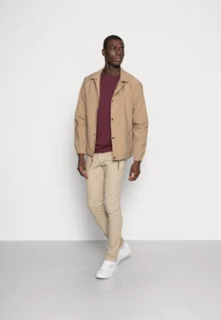 Pier One 2 Pack - T-Shirt Basic - Bordeaux