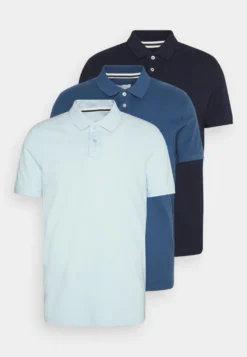 Pier One 3 Pack - Poloshirt - Light Blue/Blue/Dark Blue -Pier One Verkoop 0ff6d1a0739145f6be830ca146804cdf scaled