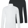 Pier One 2 Pack - Longsleeve - White/Black