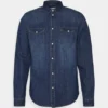 Pier One Denim - Overhemd - Blue Denim