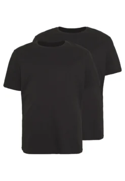 Pier One 2 Pack - T-Shirt Basic -Black -Pier One Verkoop 17a4b0877266456bb3976cc291e7beff scaled