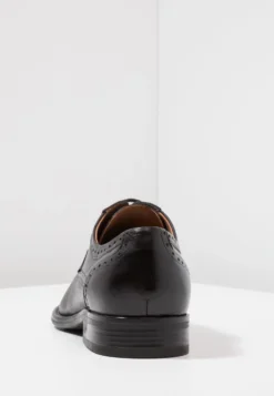 Pier One Leather - Veterschoenen - Black -Pier One Verkoop 1ca4f41883c64b7893df85a445cd2ee1