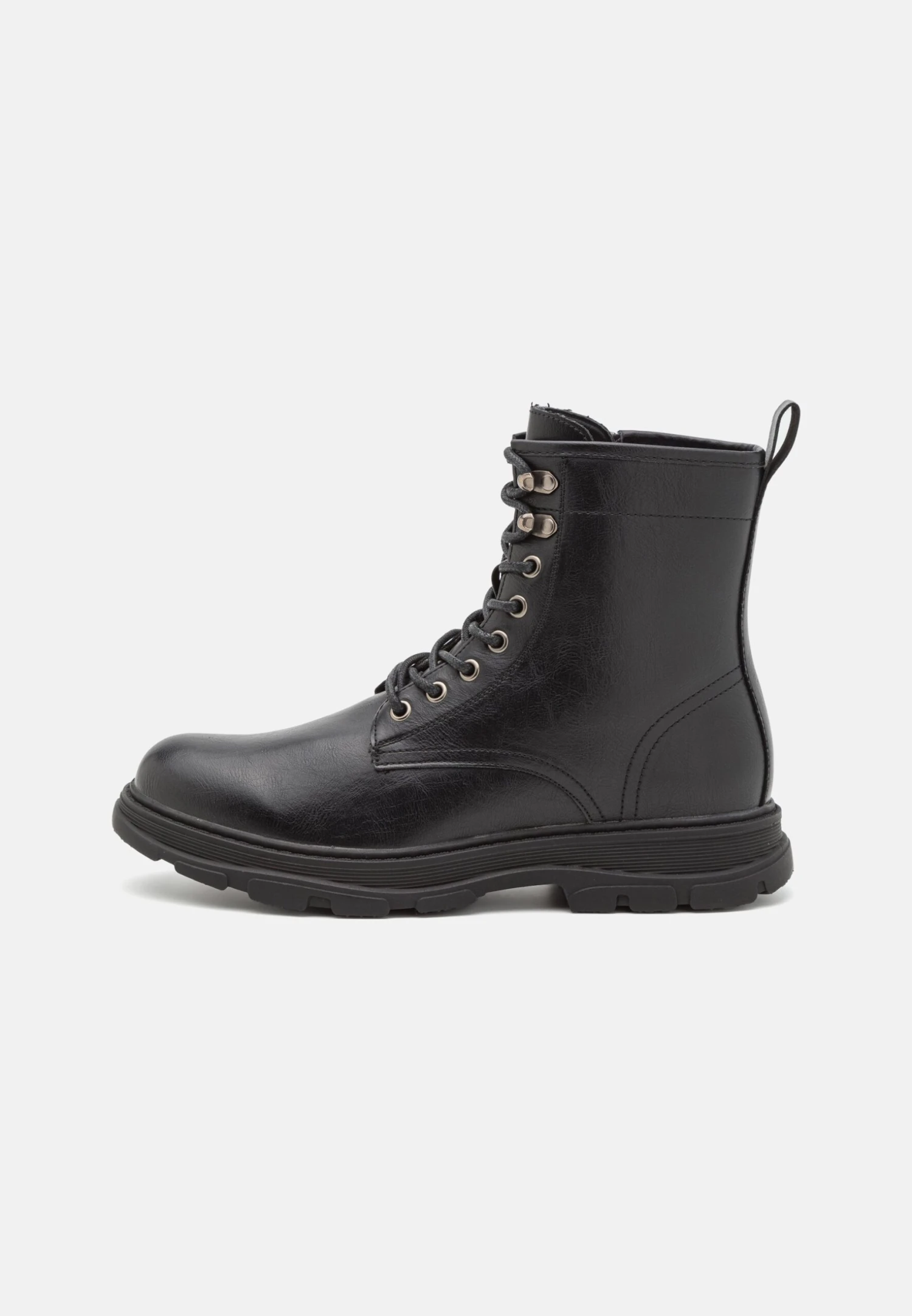 Pier One Leather - Veterboots - Black 1 Pier One Leather - Veterboots - Black