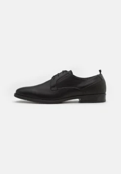 Pier One Leather - Veterschoenen - Black