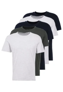 Pier One 5 Pack - T-Shirt Basic - Dark Blue/Grey/Khaki 14 Pier One 5 Pack - T-Shirt Basic - Dark Blue/Grey/Khaki -Pier One Verkoop 325cf046ffc64432affa66ab60fd39f6 scaled