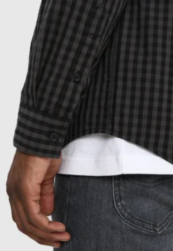 Pier One Overhemd - Dark Gray -Pier One Verkoop 342b0076a8f44affb33d9bd2eadc2850