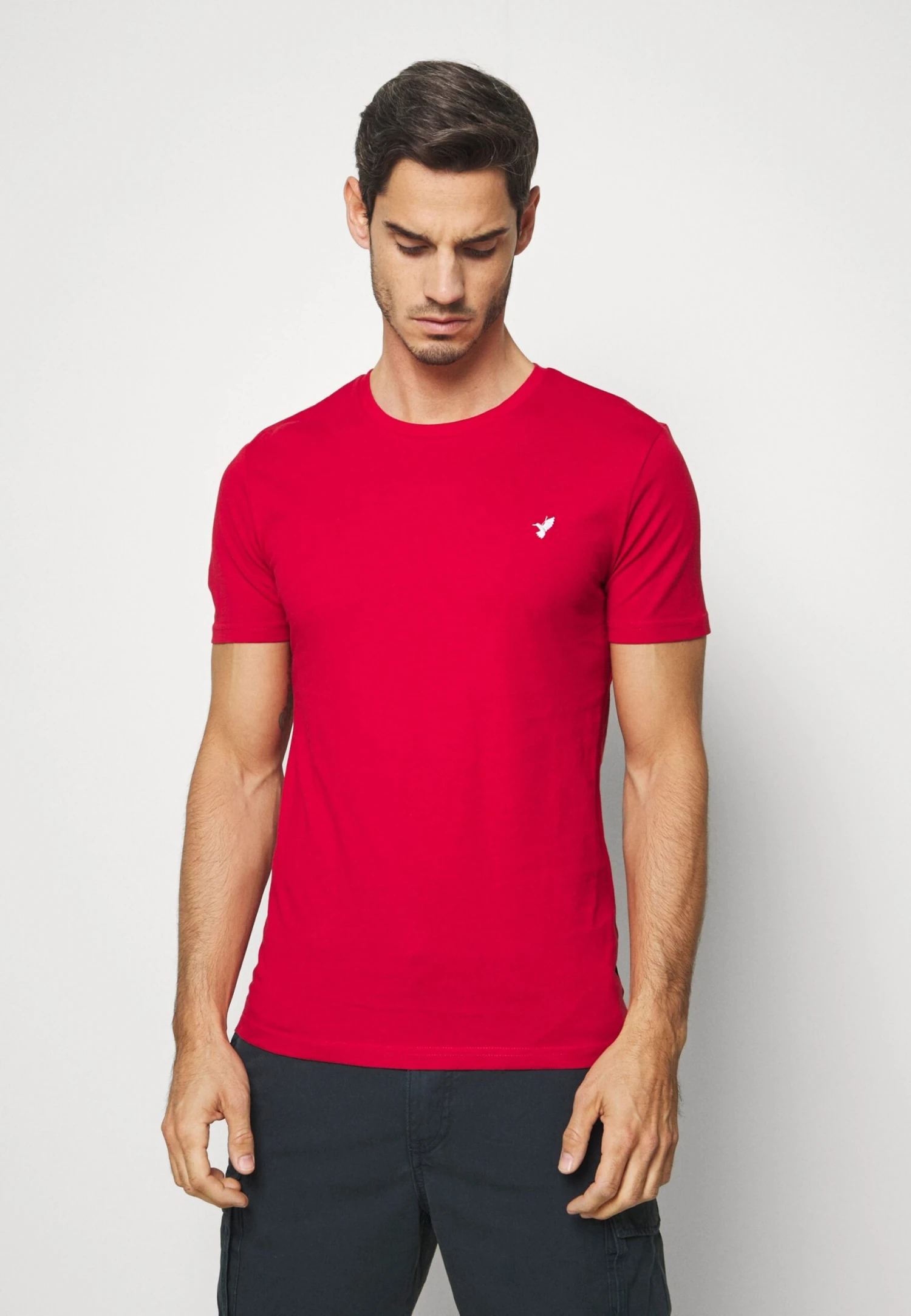 Pier One 3 Pack - T-Shirt Print - White/Dark Blue/Red 6 Pier One 3 Pack - T-Shirt Print - White/Dark Blue/Red - Afbeelding 6