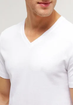 Pier One 2 Pack - T-Shirt Basic - White/Black -Pier One Verkoop 3d5015223ce5444ba04d1399d153510c