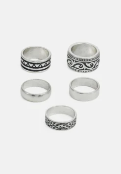 Pier One 5 Pack - Ring - Silver-Coloured