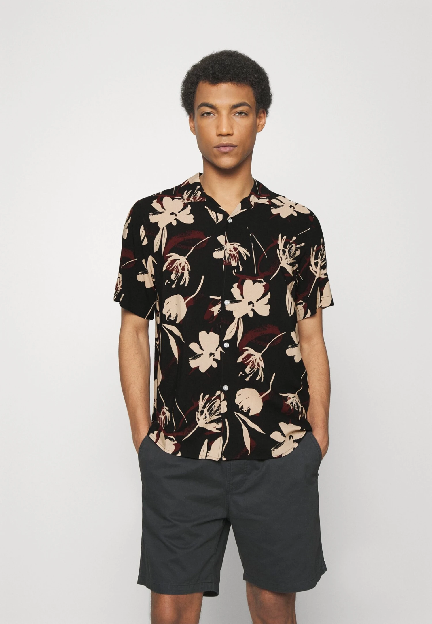 Pier One Overhemd - Black 1 Pier One Overhemd - Black