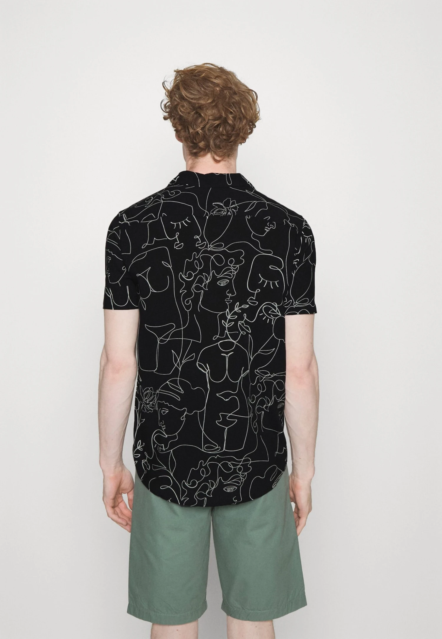 Pier One Resort Regular - Overhemd - Black 3 Pier One Resort Regular - Overhemd - Black - Afbeelding 3