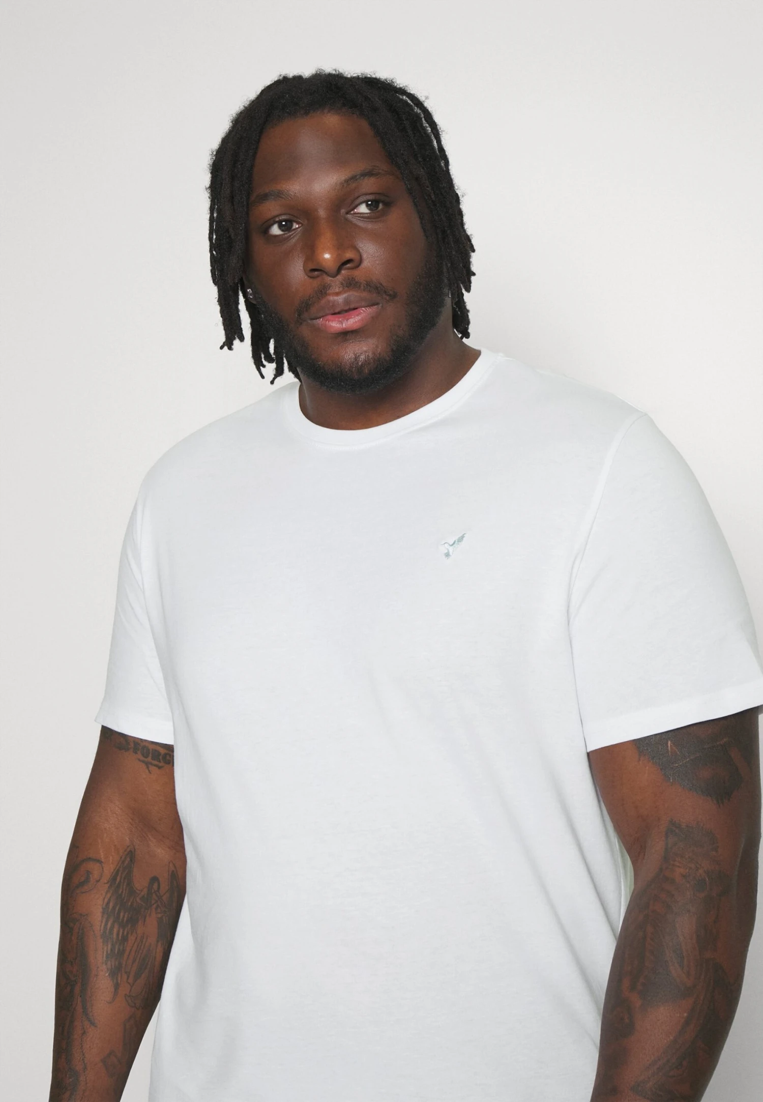 Pier One 5 Pack - T-Shirt Basic - White/Mottled Dark Grey/Bordeaux 6 Pier One 5 Pack - T-Shirt Basic - White/Mottled Dark Grey/Bordeaux - Afbeelding 6