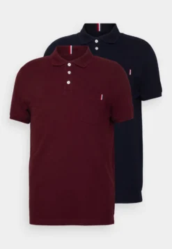 Pier One 2 Pack - Poloshirt - Blue/Bordeaux -Pier One Verkoop 596d0de14dc04a10bc9519206e472b35 scaled