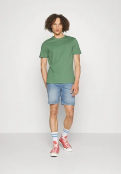 Pier One Unisex 5 Pack - T-Shirt Basic - Light Blue/Purple/White