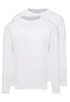 Pier One 2 Pack - Longsleeve - White