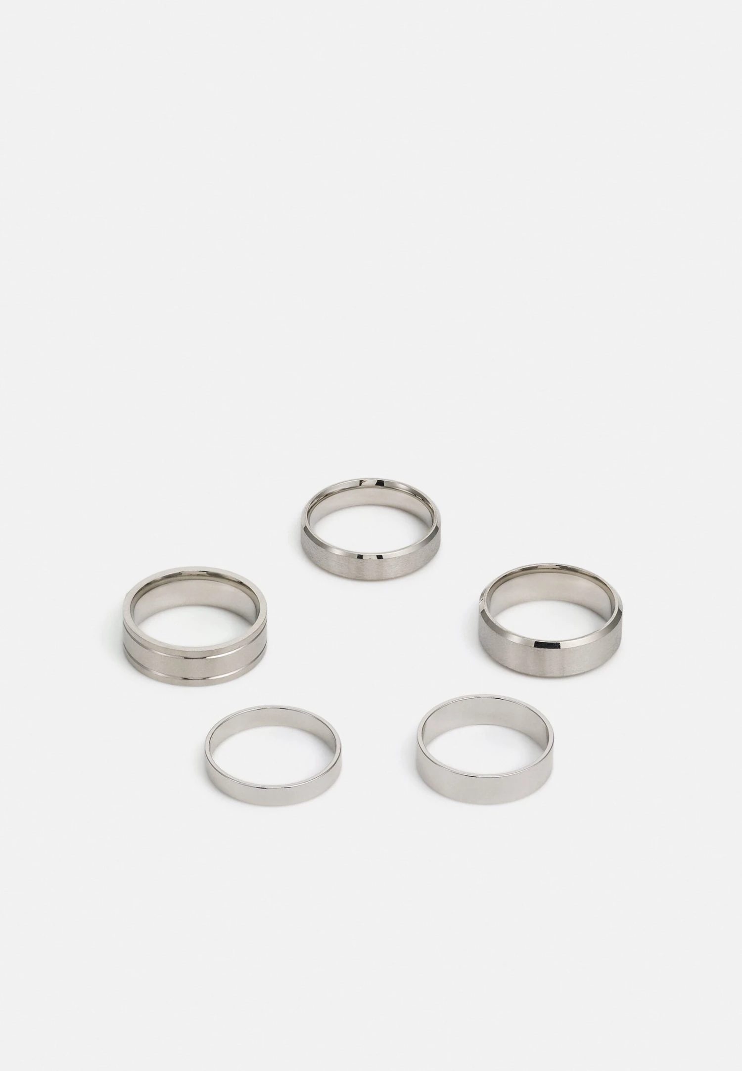 Pier One 5 Pack - Ring - Silver-Coloured 2 Pier One 5 Pack - Ring - Silver-Coloured - Afbeelding 2