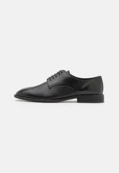 Pier One Leather - Veterschoenen - Black