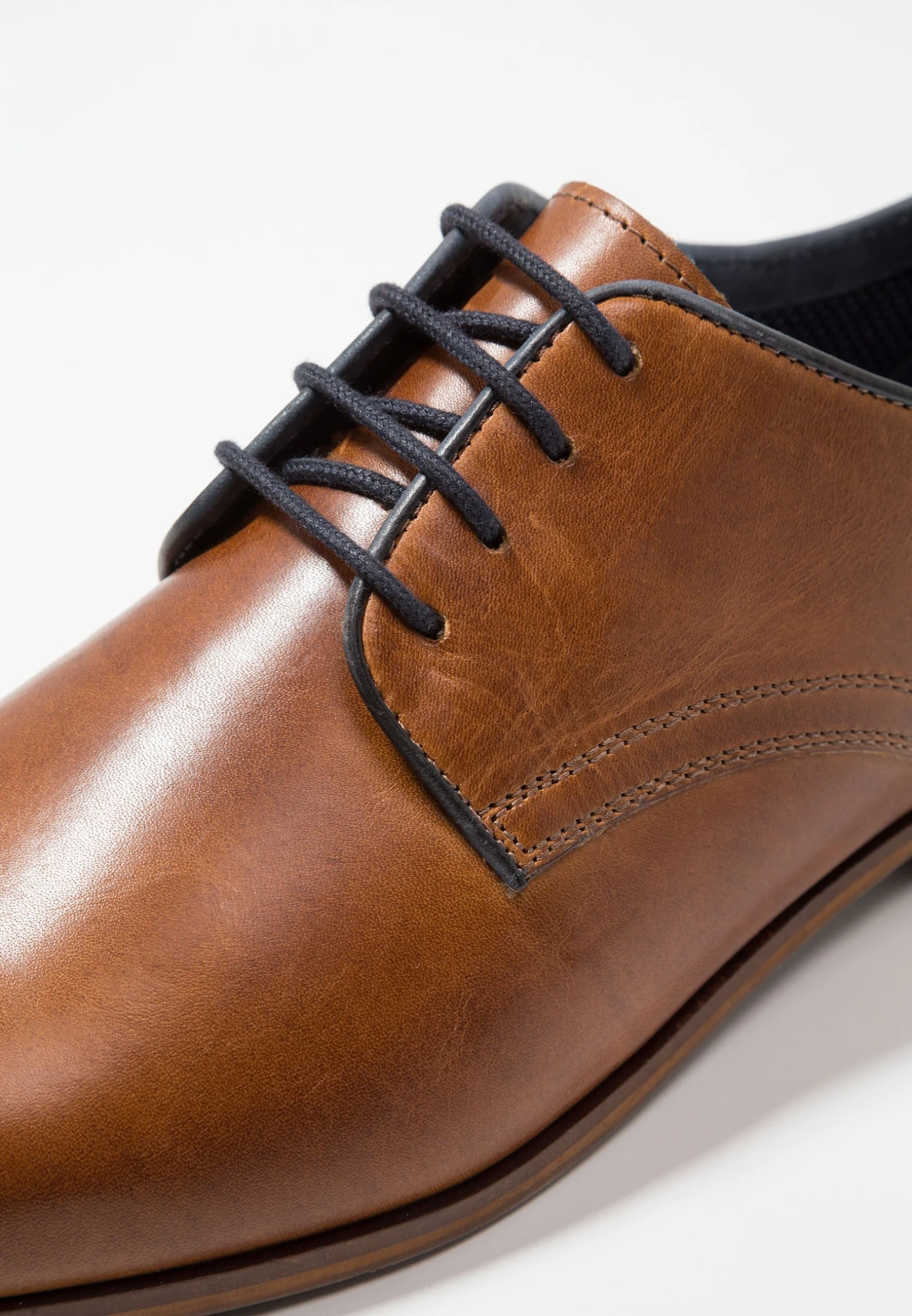 Pier One Leather - Veterschoenen - Cognac 6 Pier One Leather - Veterschoenen - Cognac - Afbeelding 6