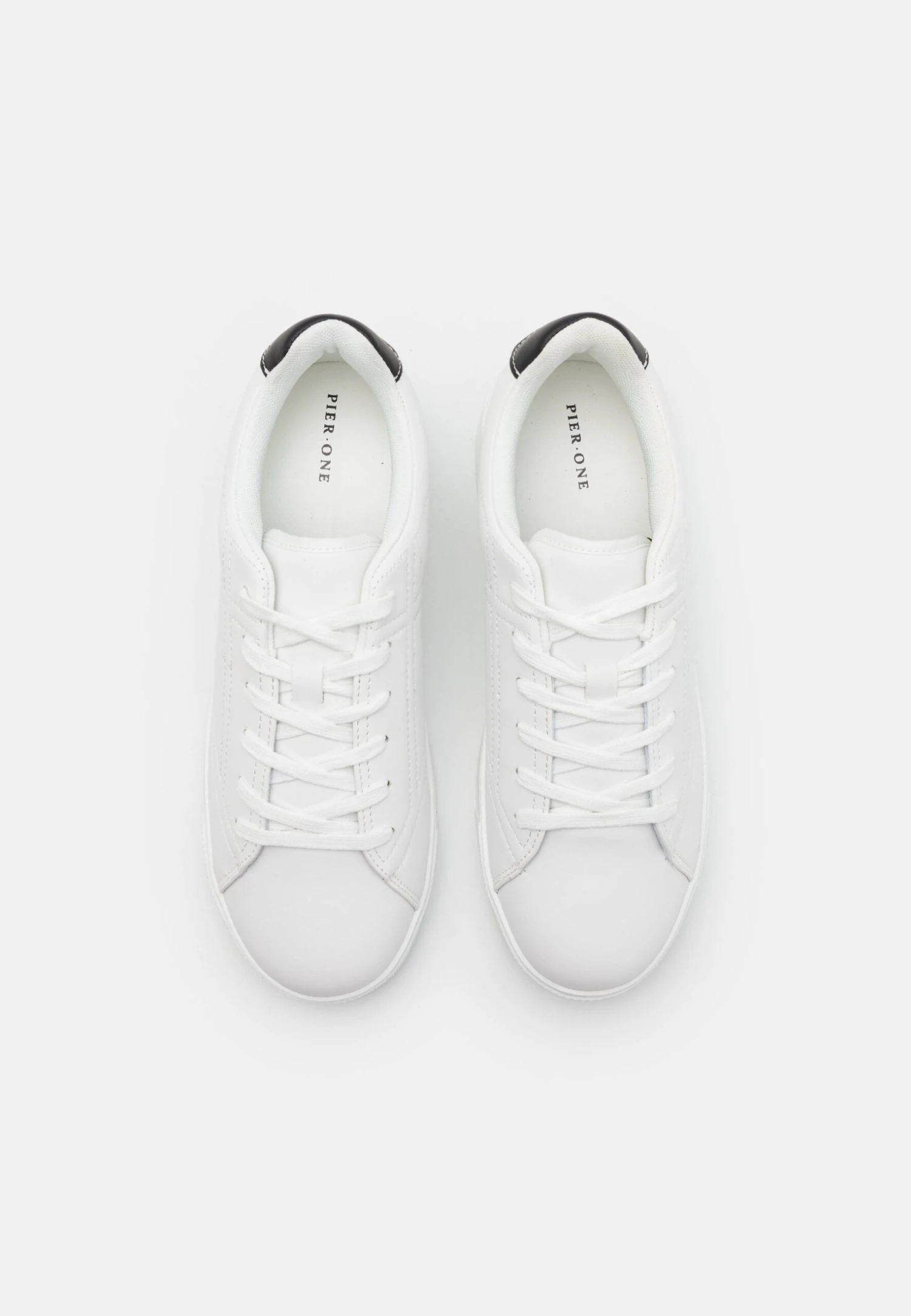 Pier One Unisex - Sneakers Laag - White 4 Pier One Unisex - Sneakers Laag - White - Afbeelding 4