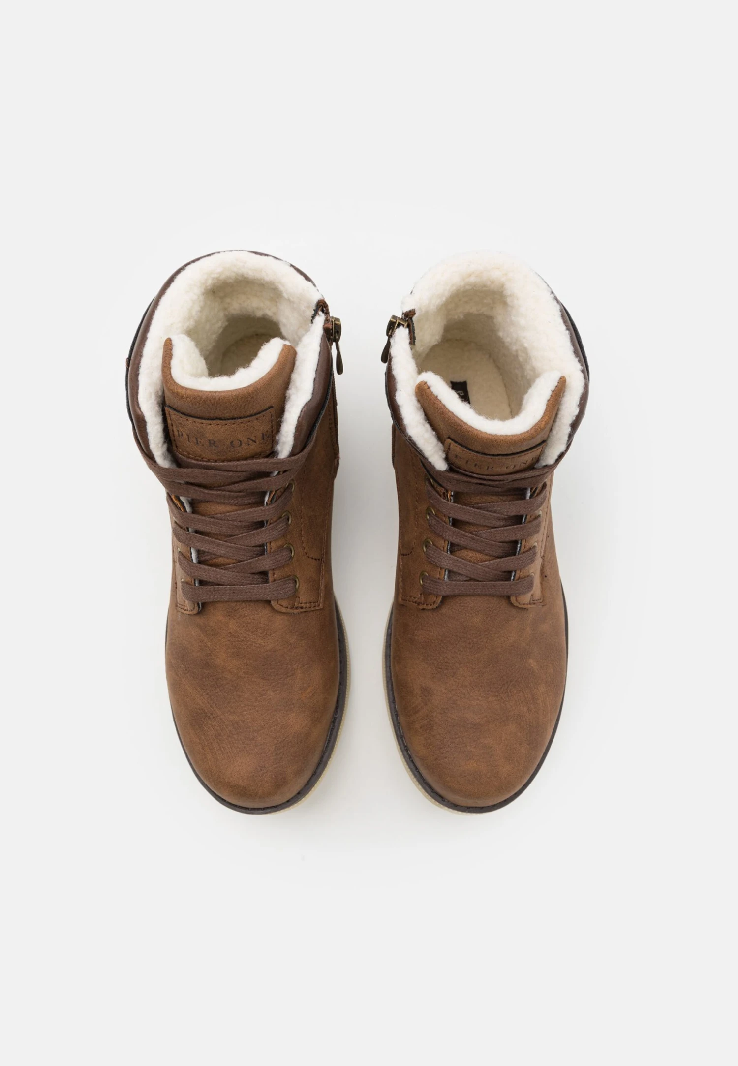 Pier One Veterboots - Cognac 4 Pier One Veterboots - Cognac - Afbeelding 4