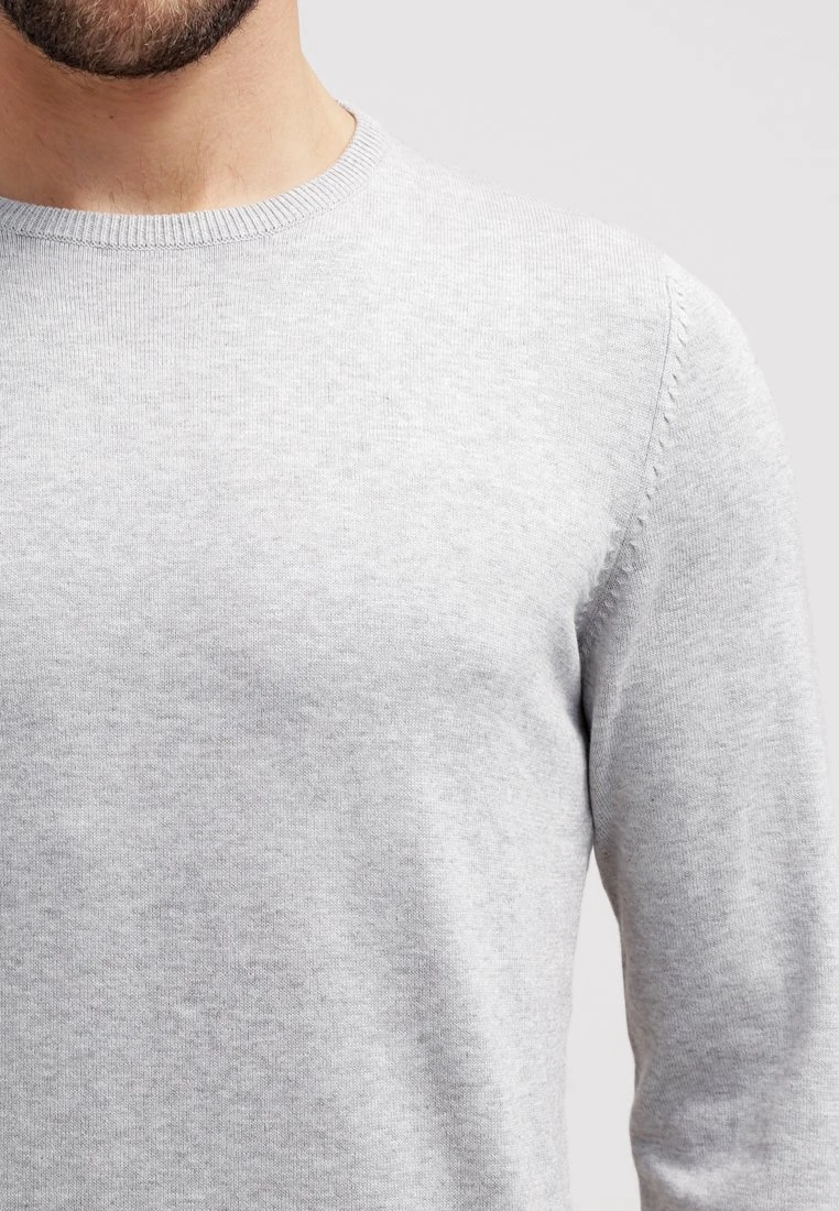 Pier One Basic Crewneck - Trui - Light Grey 4 Pier One Basic Crewneck - Trui - Light Grey - Afbeelding 4