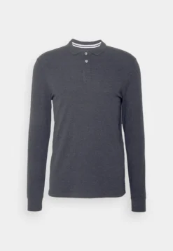 Pier One Poloshirt - Dark Grey Melange