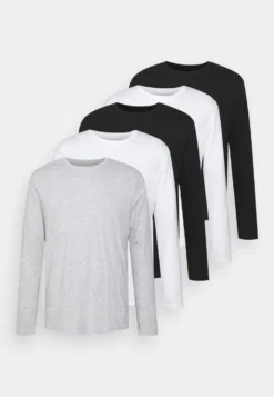 Pier One 5 Pack - Longsleeve - Light Grey/White/Black 13 Pier One 5 Pack - Longsleeve - Light Grey/White/Black -Pier One Verkoop 89a801e7bd5f4f2d8a995f5d7c394e4a scaled