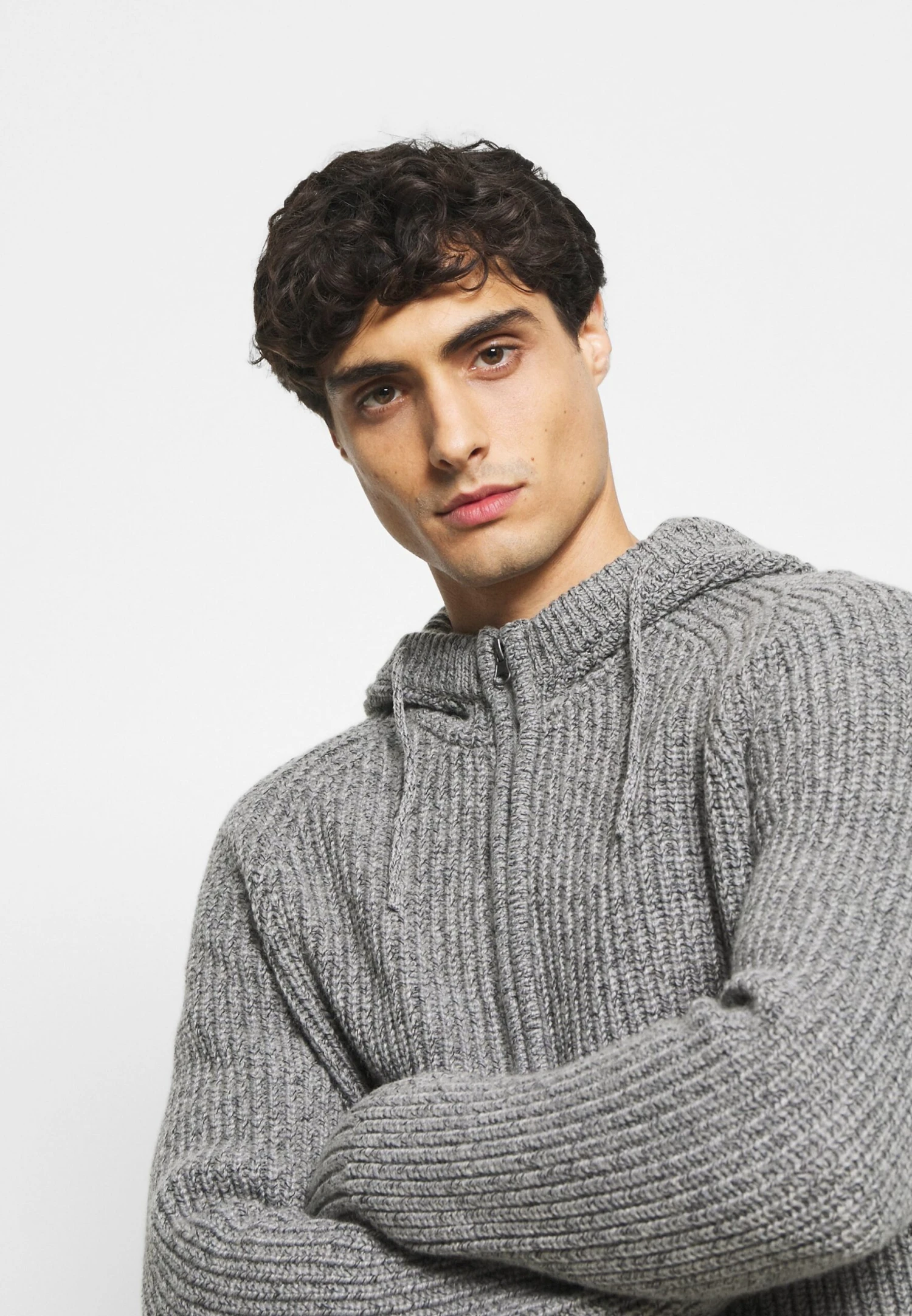 Pier One Vest - Mottled Light Grey 1 Pier One Vest - Mottled Light Grey