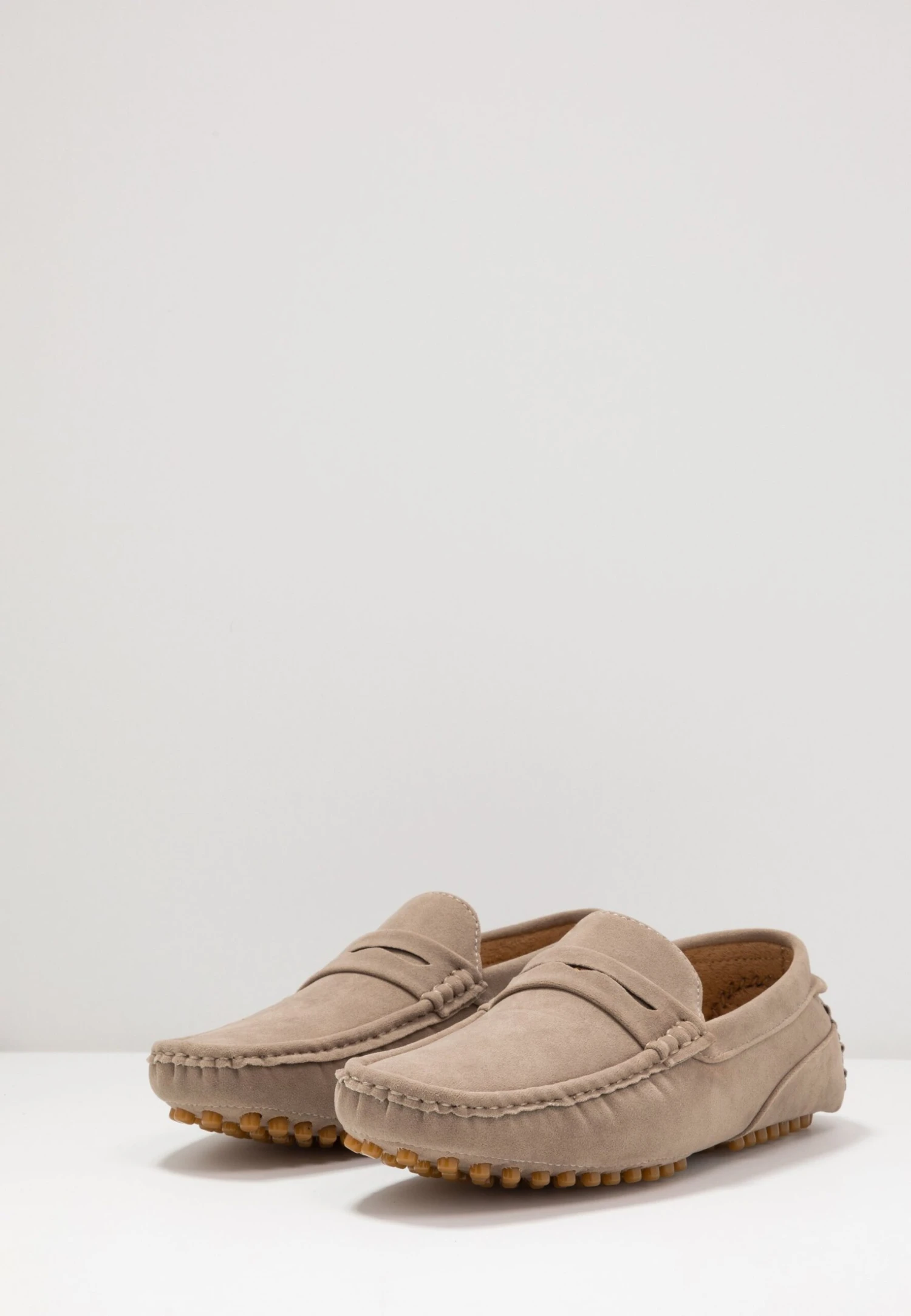 Pier One Unisex - Mocassins - Taupe 3 Pier One Unisex - Mocassins - Taupe - Afbeelding 3