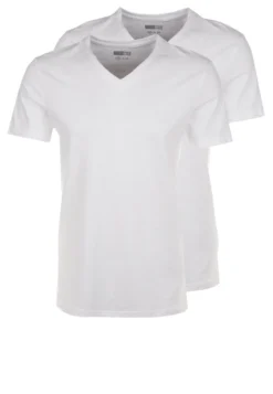 Pier One 2 Pack - T-Shirt Basic - White