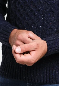 Pier One Trui - Mottled Dark Blue -Pier One Verkoop a048db5e31ba4f3589df0abe92fd4cb7