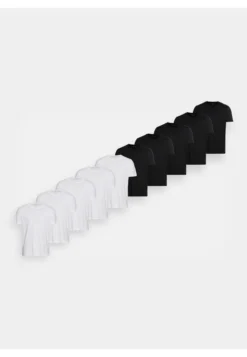 Pier One 10 Pack - T-Shirt Basic - White/Black -Pier One Verkoop a47858ffbc3a4fd8908751110de7e4fb scaled