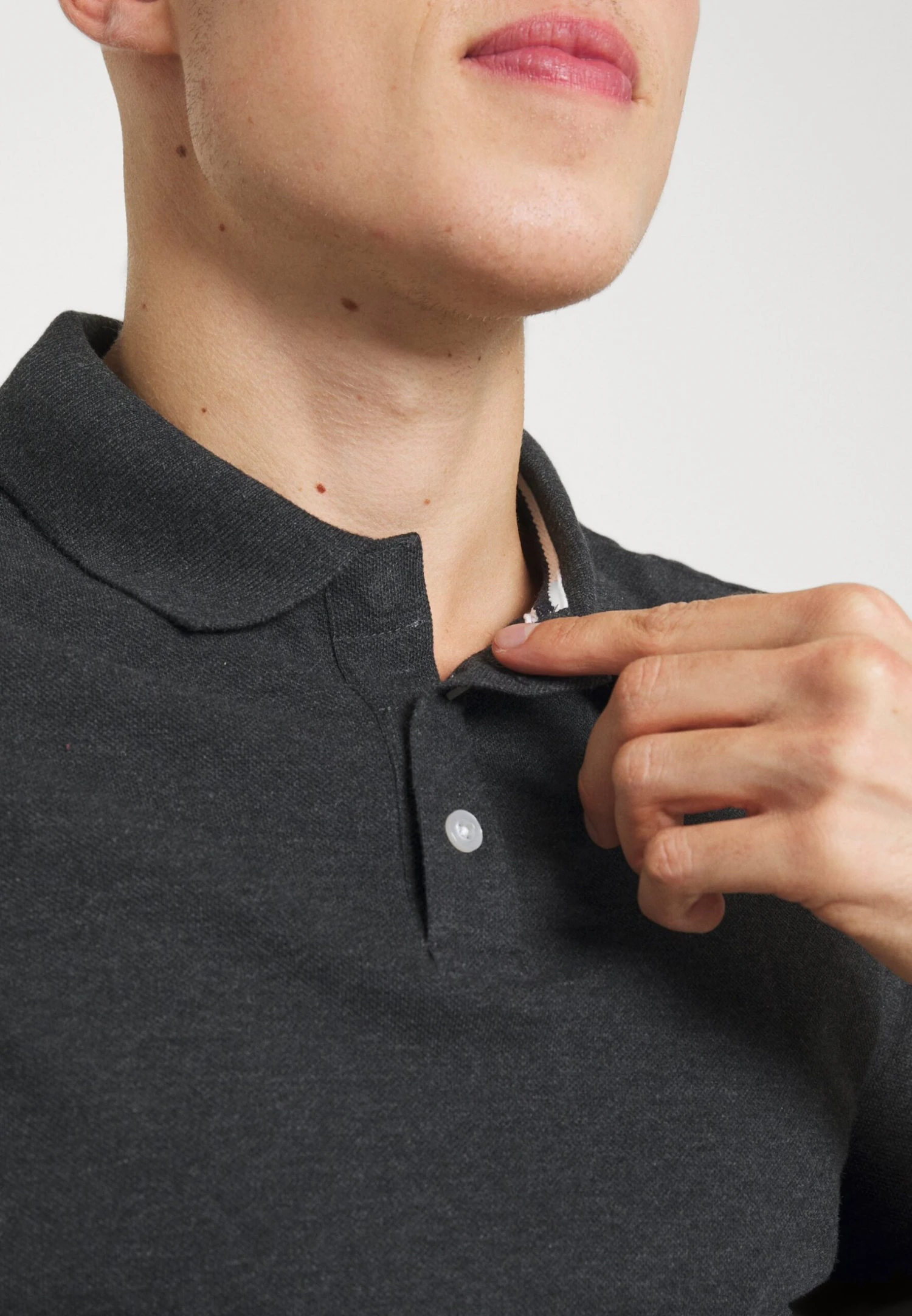 Pier One Poloshirt - Dark Grey 7 Pier One Poloshirt - Dark Grey - Afbeelding 7