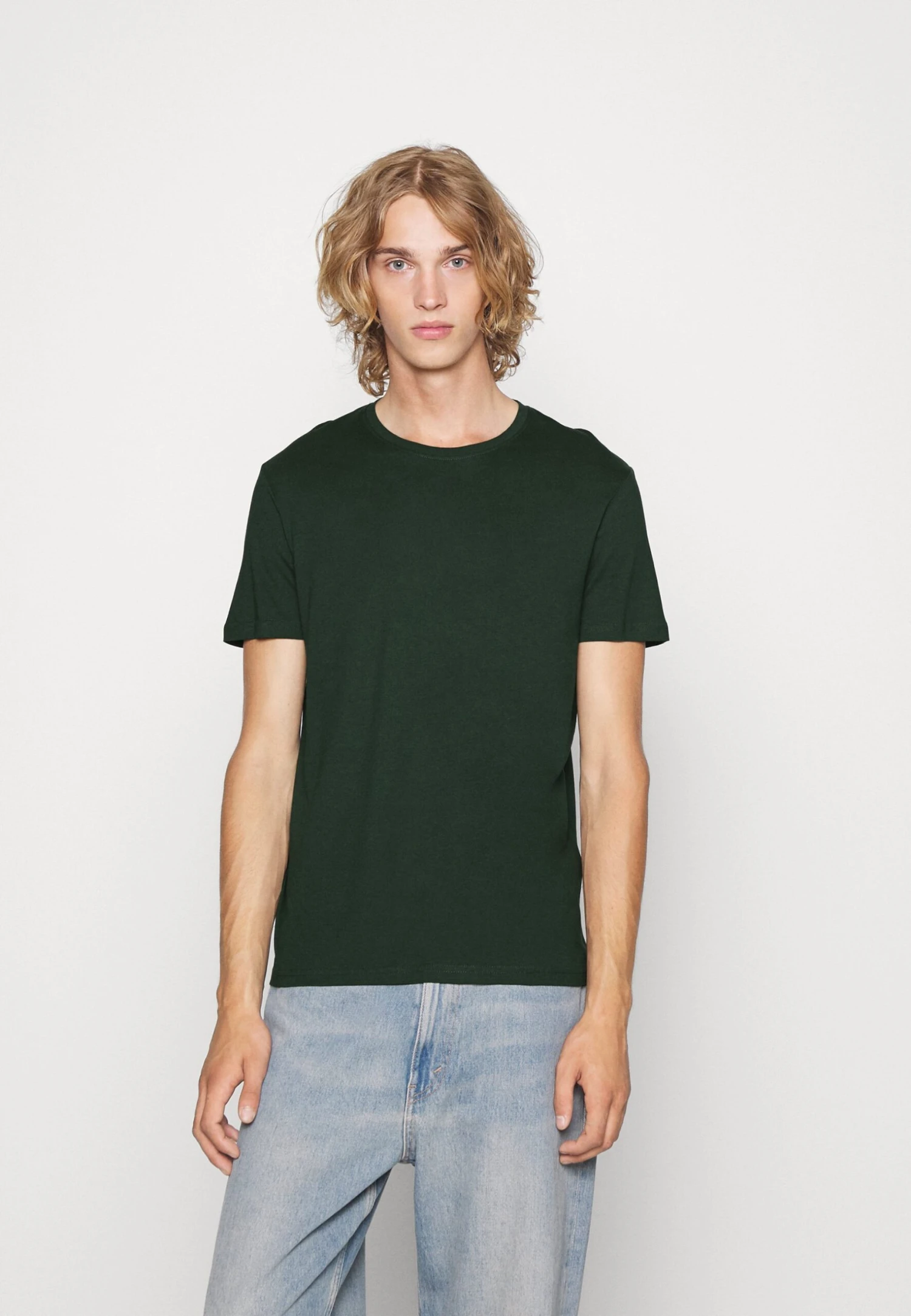 Pier One 5 Pack - T-Shirt Basic - Bordeaux/Light Grey/Brown 4 Pier One 5 Pack - T-Shirt Basic - Bordeaux/Light Grey/Brown - Afbeelding 4