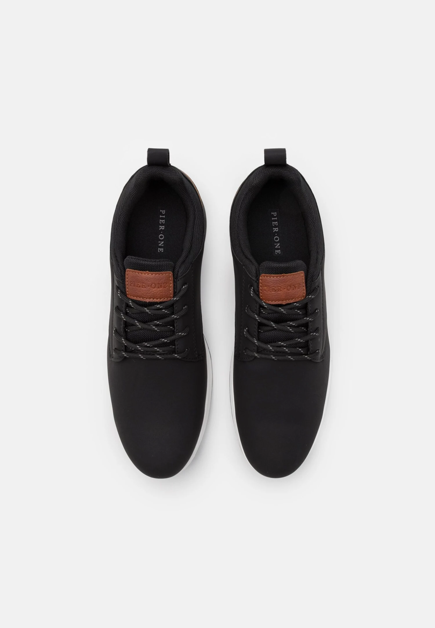 Pier One Sportieve Veterschoenen - Black 4 Pier One Sportieve Veterschoenen - Black - Afbeelding 4