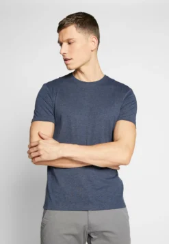 Pier One 3 Pack - T-Shirt Basic - Mottled Bordeaux/White/Blue -Pier One Verkoop b0f4df1c7ed14c979e200d7370652c13 scaled