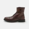 Pier One Leather - Veterboots - Brown