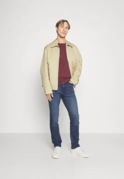 Pier One 5 Pack - T-Shirt Basic - Bordeaux/Dark Green/Dark Blue