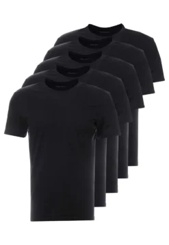 Pier One 5 Pack - T-Shirt Basic - Black -Pier One Verkoop bd75c0059404493a970c9577d597937f scaled