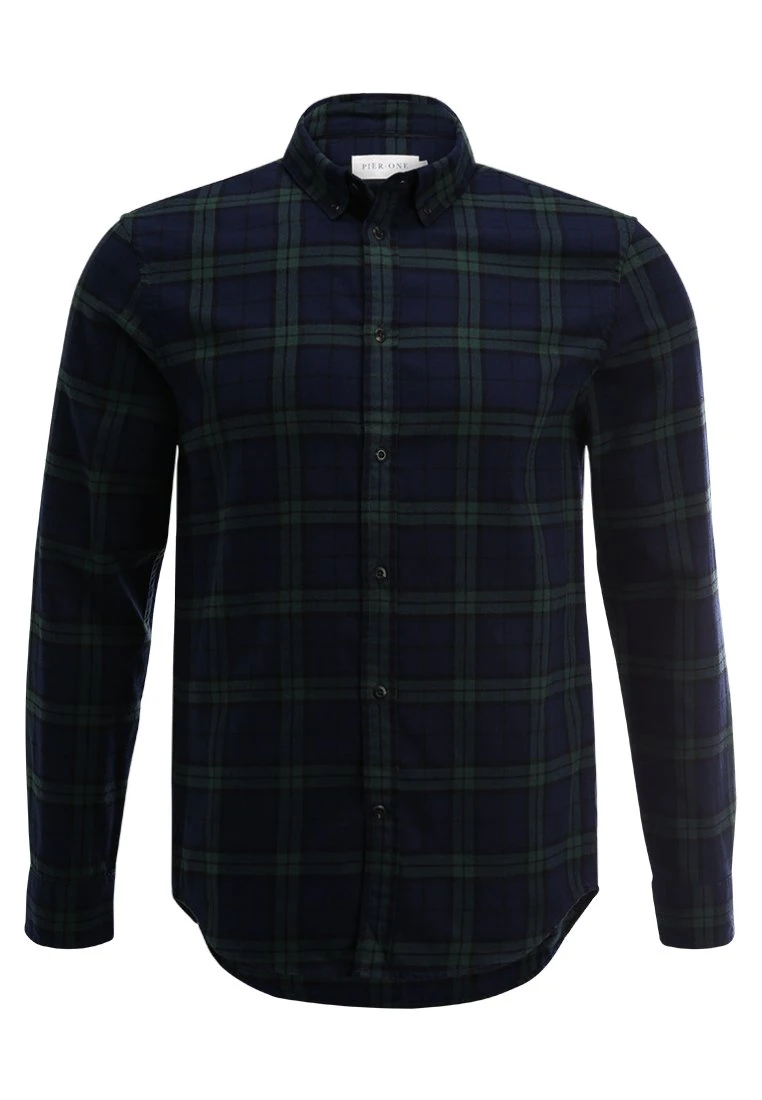 Pier One Overhemd - Green / Blue 6 Pier One Overhemd - Green / Blue - Afbeelding 6