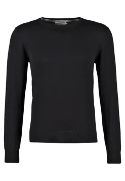 Pier One Basic Crewneck - Trui - Black -Pier One Verkoop c5ca2388fe5d4d33a54abb4077ab8816