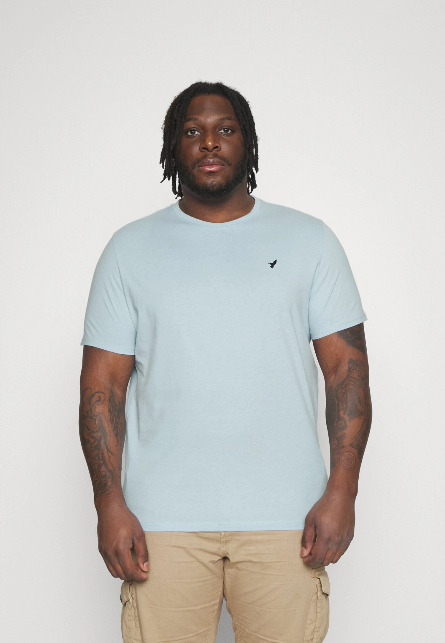 Pier One 5 Pack - T-Shirt Basic - White/Mottled Dark Grey/Bordeaux 4 Pier One 5 Pack - T-Shirt Basic - White/Mottled Dark Grey/Bordeaux - Afbeelding 4