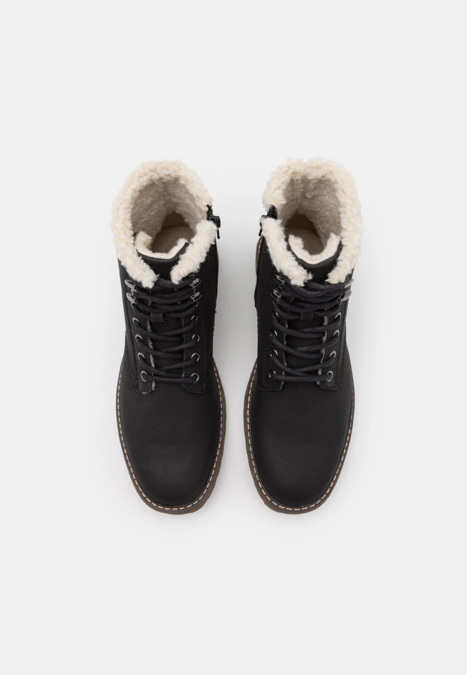 Pier One Veterboots - Black 4 Pier One Veterboots - Black - Afbeelding 4