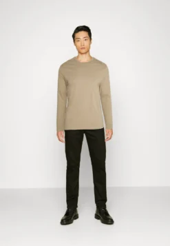 Pier One 5 Pack - Longsleeve - Tan/Light Blue/White