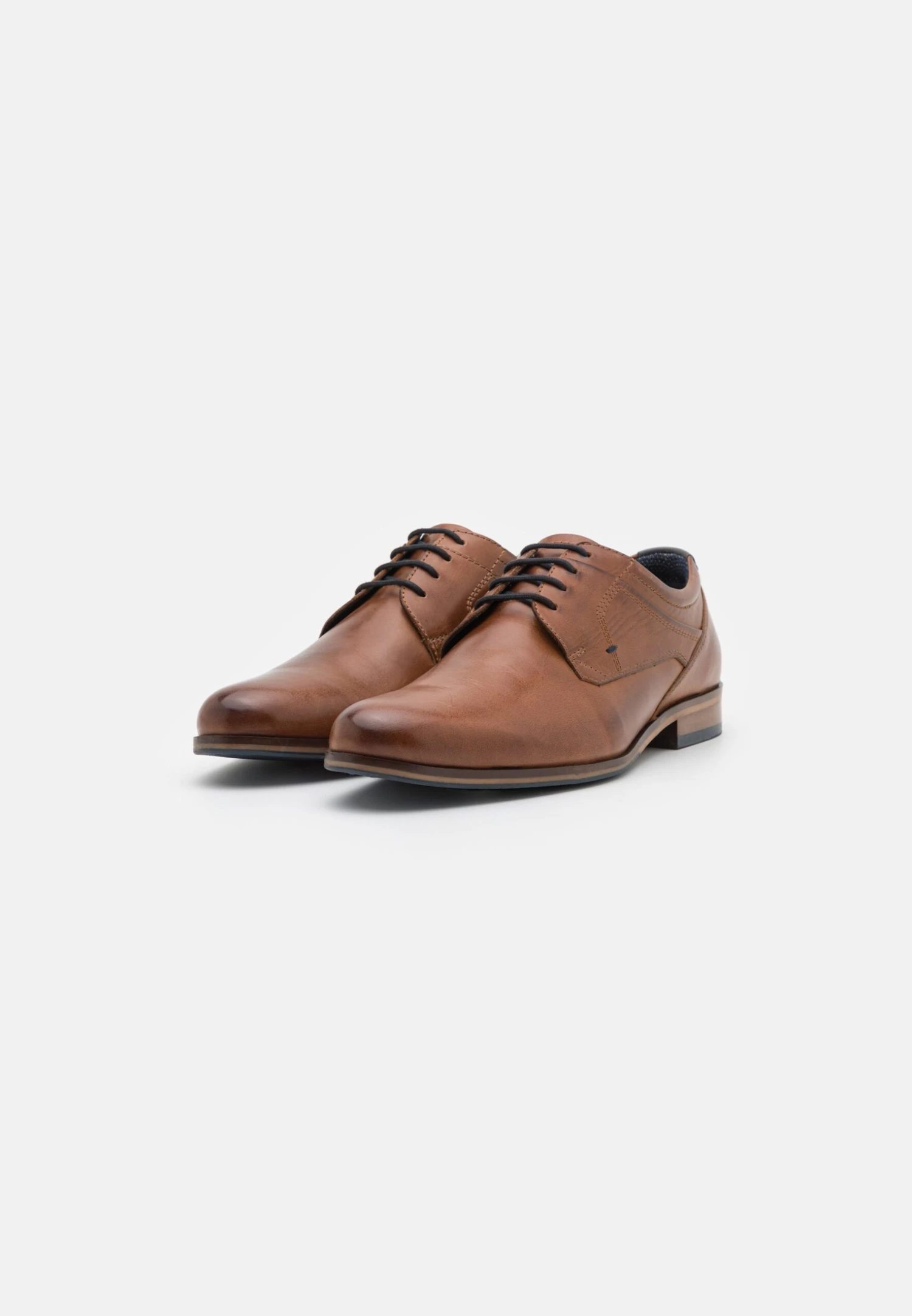 Pier One Leather - Veterschoenen - Cognac 2 Pier One Leather - Veterschoenen - Cognac - Afbeelding 2