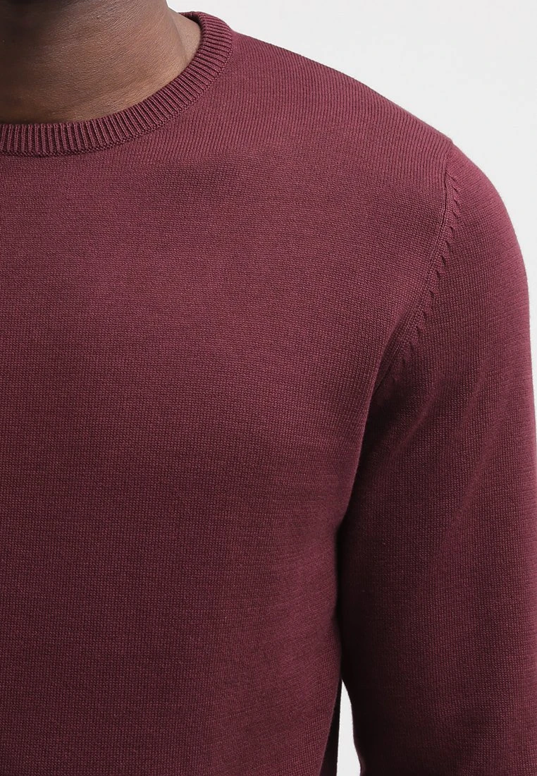 Pier One Basic Crewneck - Trui - Bordeaux 4 Pier One Basic Crewneck - Trui - Bordeaux - Afbeelding 4