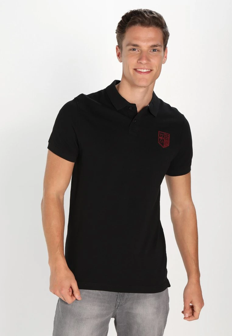 Pier One Poloshirt - Black 1 Pier One Poloshirt - Black
